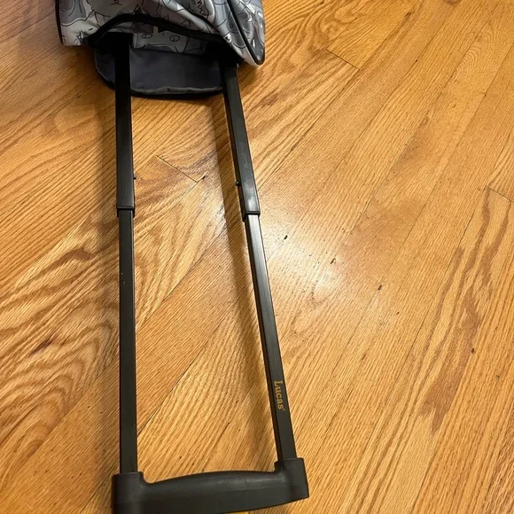 Lucas duffel bag with a grey cat pattern - Picture 6 of 6